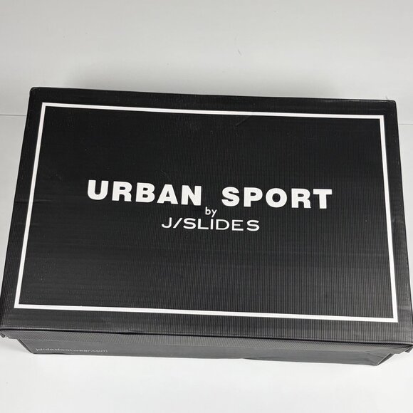 Urban Sport J/Slides Opy Sneakers Women’s 8.5 Blue 2-Tone Knit Slip-On Athletic - Picture 9 of 10